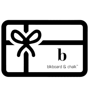 
                  
                    Load image into Gallery viewer, gift cards | blkboard &amp;amp; chalk, Inc.
                  
                