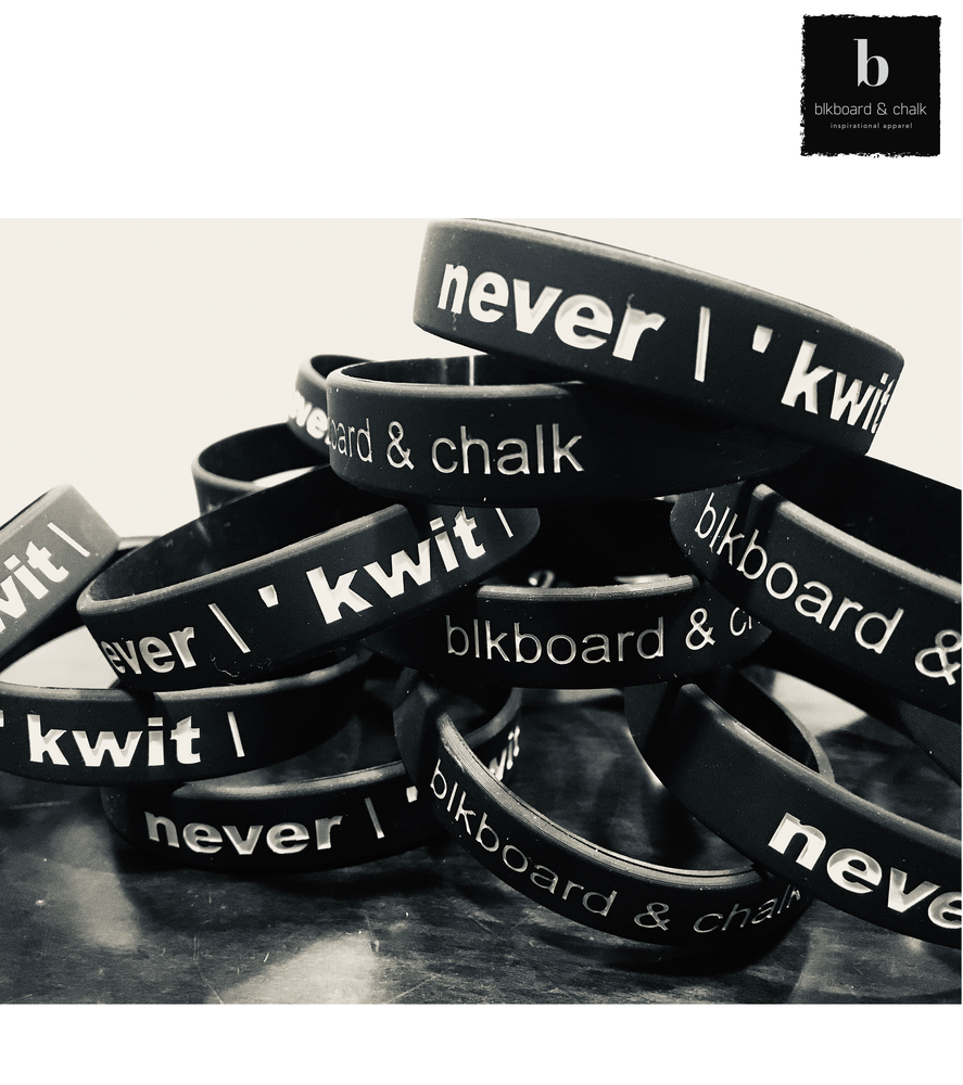 never quit (bracelet) kids